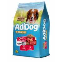 Ração Adidog Premium Para Cães Adultos Sabor Carne e Cereais 15kg