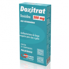 Doxitrat Agener União 200mg 24 Comprimidos