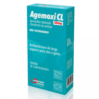 Agemoxi CL Agener União 50mg 10 Comprimidos