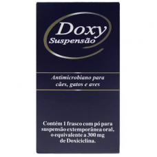 Doxy Suspensão Cepav 300mg Antibiótico para Cães e Gatos