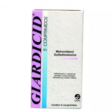Giardicida Cepav 500mg 5 comprimidos