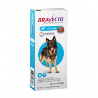 Antipulgas e Carrapatos Bravecto MSD para Cães de 20Kg a 40Kg