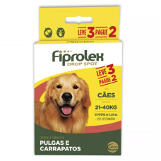 Kit Antipulgas Ceva Cães de 21 até 40kg Fiprolex Drop Spot Leve 3 Pague 2