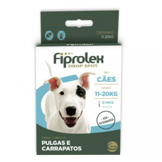 Fiprolex Drop Spot Ceva para Cães 11 a 20kg 1,34ml