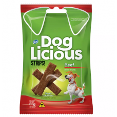 Dog Licious Bifinho para Cães Adultos sabor Carne - 65g
