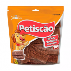 Snack Petisquinho Para Cães Bifinho Sabor Carne 500g