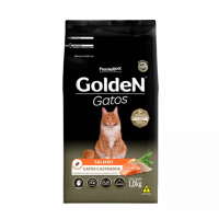 Ração Golden para Gatos Adultos Castrados Sabor Salmão 10kg