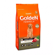 Ração Golden Fórmula para Cães Adultos Sabor Carne e Arroz 15kg
