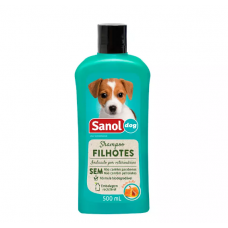 Shampoo Sanol Dog para Cães e Gatos Filhotes