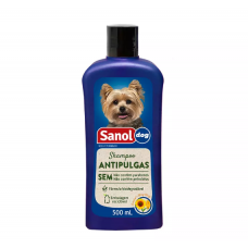 Shampoo Antipulgas Sanol Dog para Cães