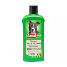Shampoo Sanol Dog para Pelos Escuros