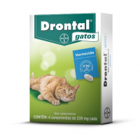 Vermífugos Drontal Gatos - 4 Comprimidos