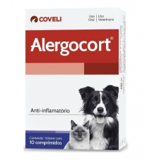 Alergocort Coveli para Cães e Gatos 10 Comprimidos