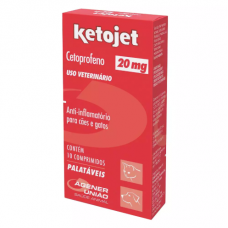 Ketojet Agener União 20mg 10 Comprimidos