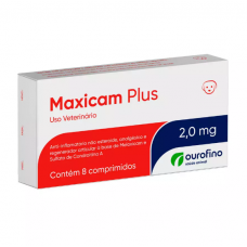 Maxicam Plus Ourofino 2mg 8 Comprimidos