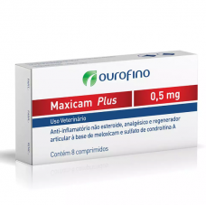 Maxicam Plus Ourofino 0,5mg 8 Comprimidos