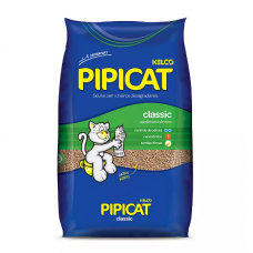 Areia Higiênica Pipicat Classic para Gatos 12kg