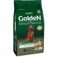 Ração Golden Seleção Natural para Cães Adultos Sabor Frango