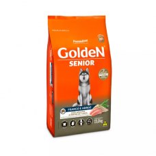 Ração Golden Fórmula Senior para Cães Adultos Sabor Frango e Arroz - 15kg