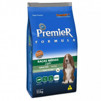 Ração Premier Fórmula Light para Cães Adultos Sabor Frango - 15kg