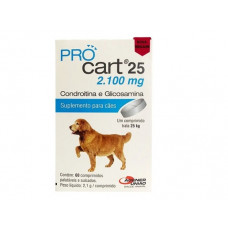 Procart Agener 2100mg União 60 Comprimidos